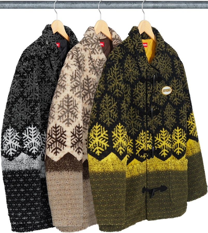 Snowflake Toggle Fleece Jacket